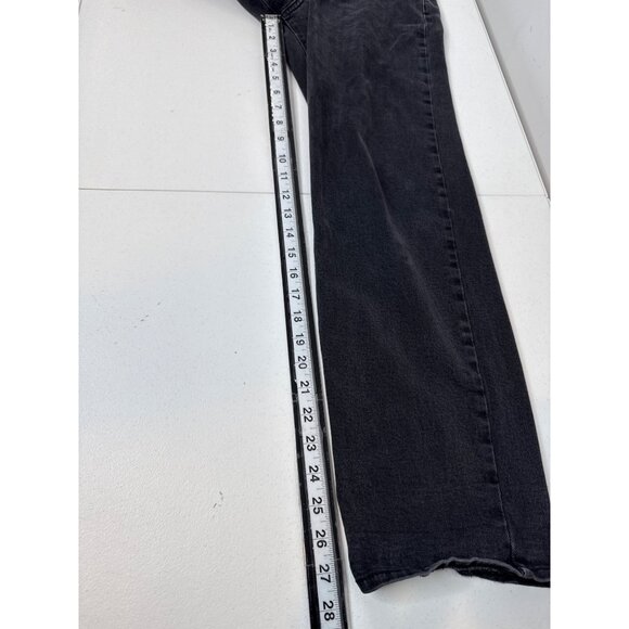 Old Navy High Rise OG Straight Loose Jeans Women’s 4 Small Black Denim - Picture 6 of 8
